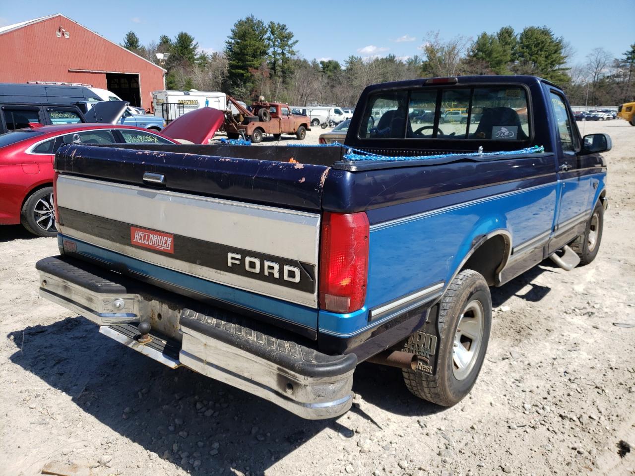 Photo 4 from auction – 1995 FORD F150 with VIN 1FTEF15N9SLB75525