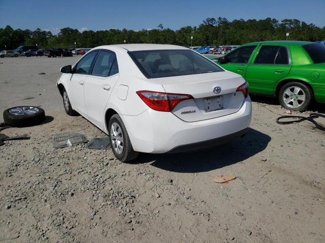 Photo 3 from auction – 2015 TOYOTA COROLLA L with VIN 2T1BURHE6FC242307