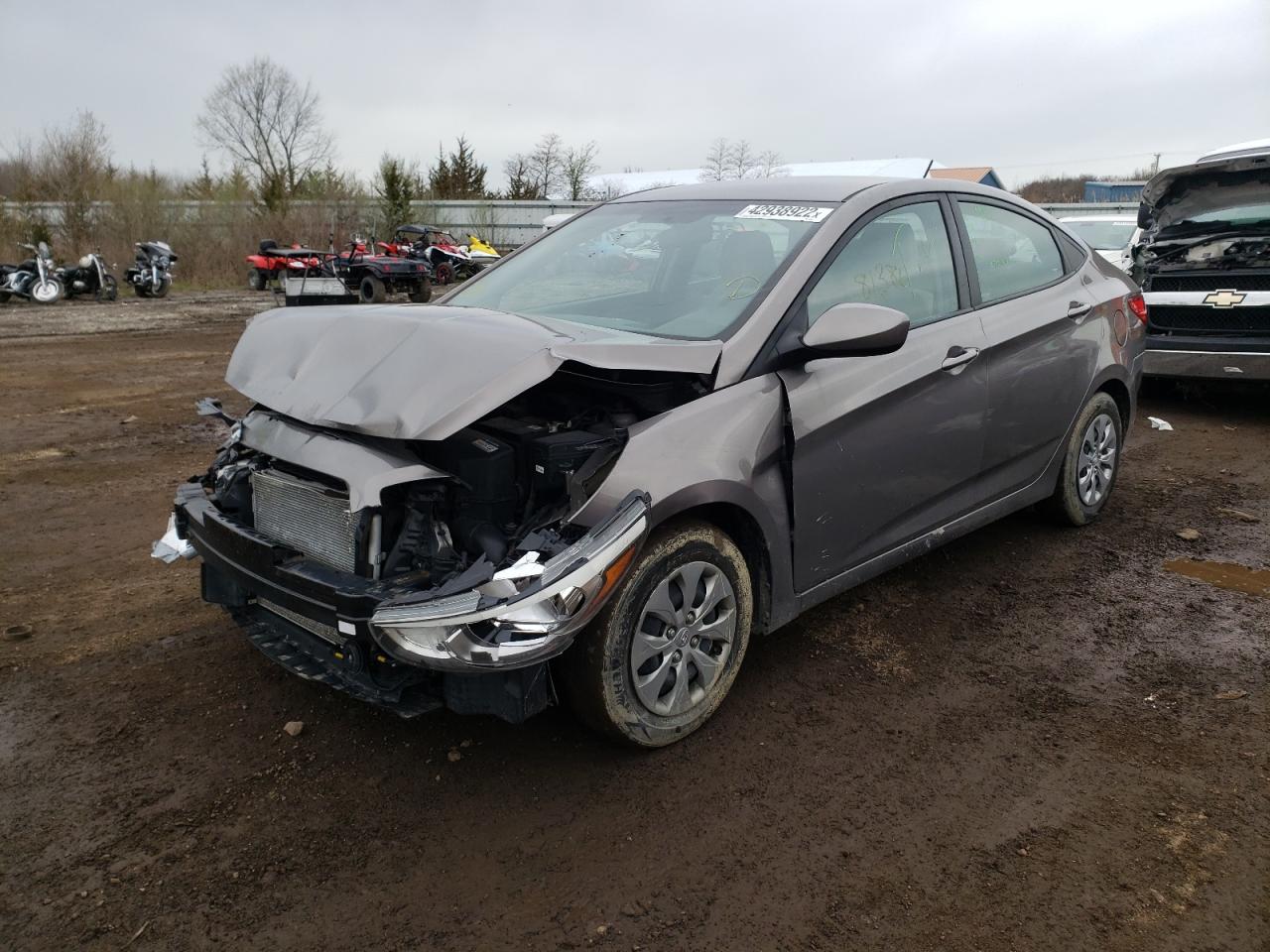 Photo 15 from auction – 2017 HYUNDAI ACCENT SE with VIN KMHCT4AE1HU357497