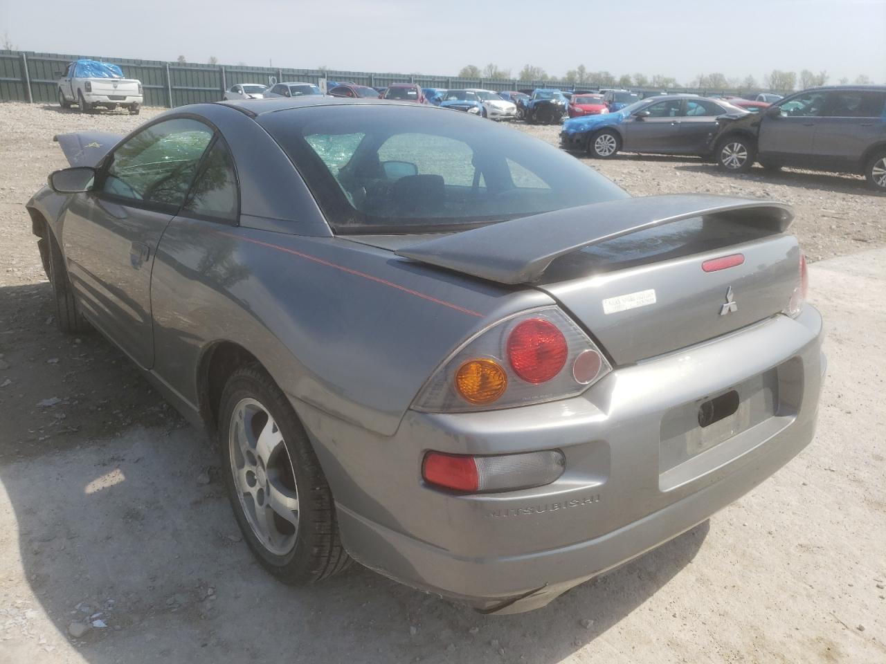 Photo 3 from auction – 2002 MITSUBISHI ECLIPSE GS with VIN 4A3AC44G92E020311
