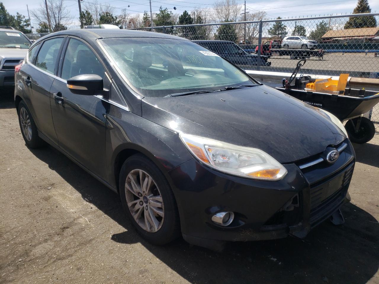 FORD FOCUS SEL 2012 with VIN 1FAHP3M26CL349068 - Photo from auction