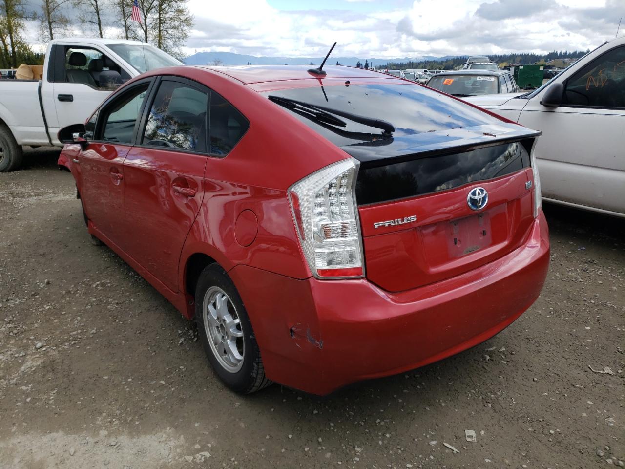 Photo 3 from auction – 2011 TOYOTA PRIUS with VIN JTDKN3DU4B0281053