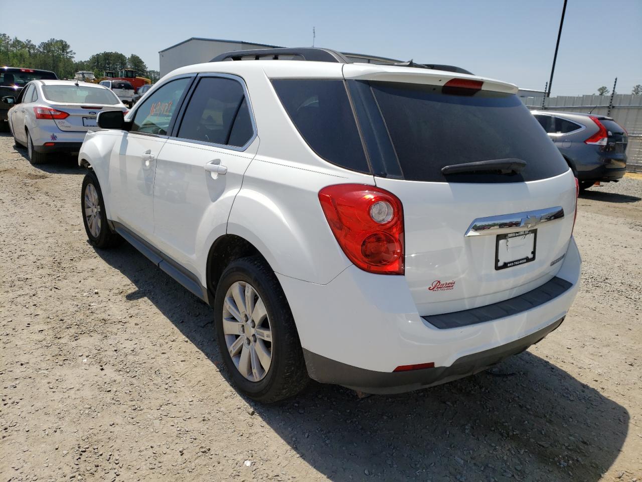 Photo 3 from auction – 2011 CHEVROLET EQUINOX LT with VIN 2GNALPEC7B1333561