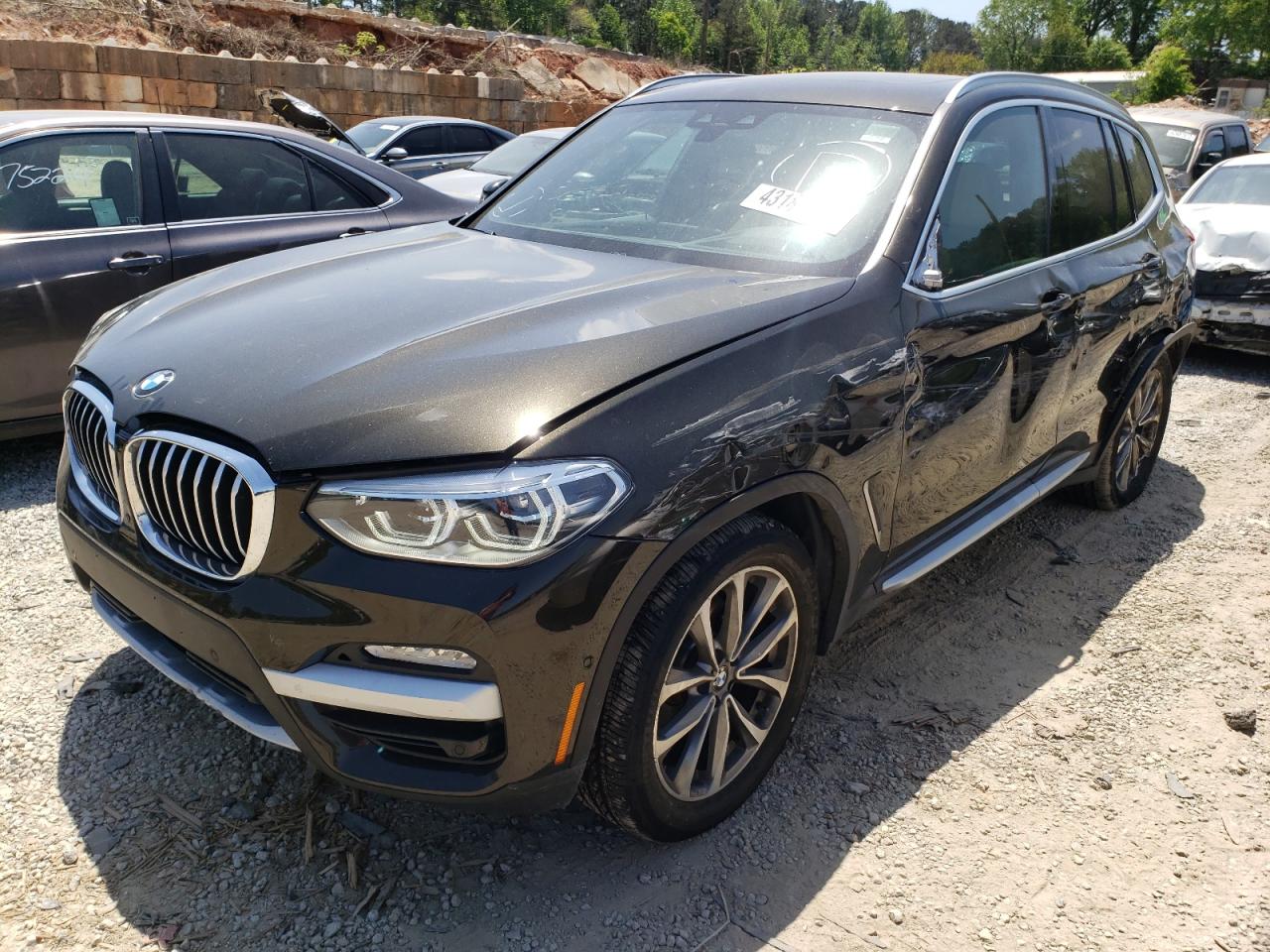 Photo 2 from auction – 2019 BMW X3 XDRIVE3 with VIN 5UXTR9C56KLP93030
