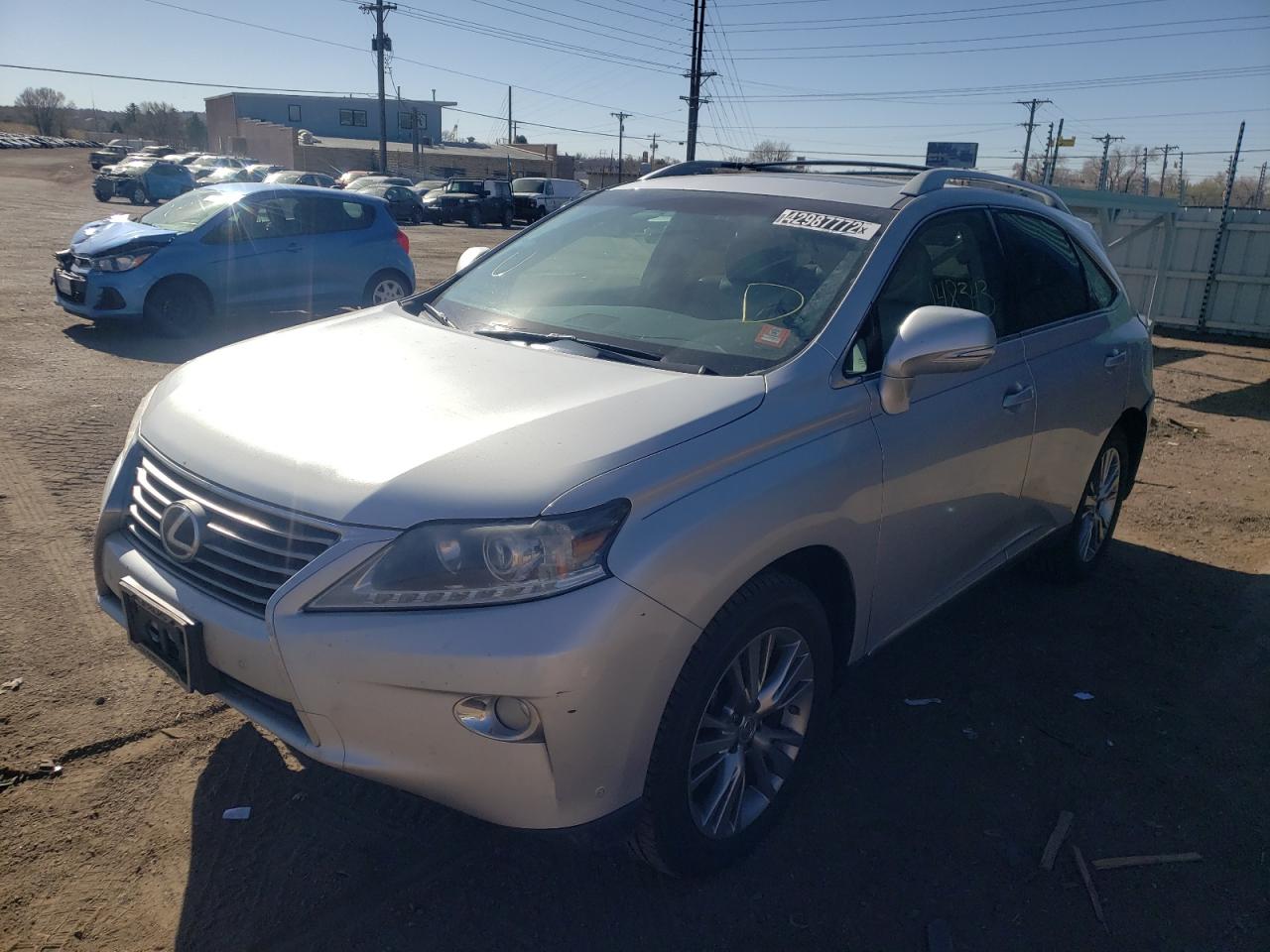 Photo 2 from auction – 2013 LEXUS RX 350 BAS with VIN 2T2BK1BA9DC192900