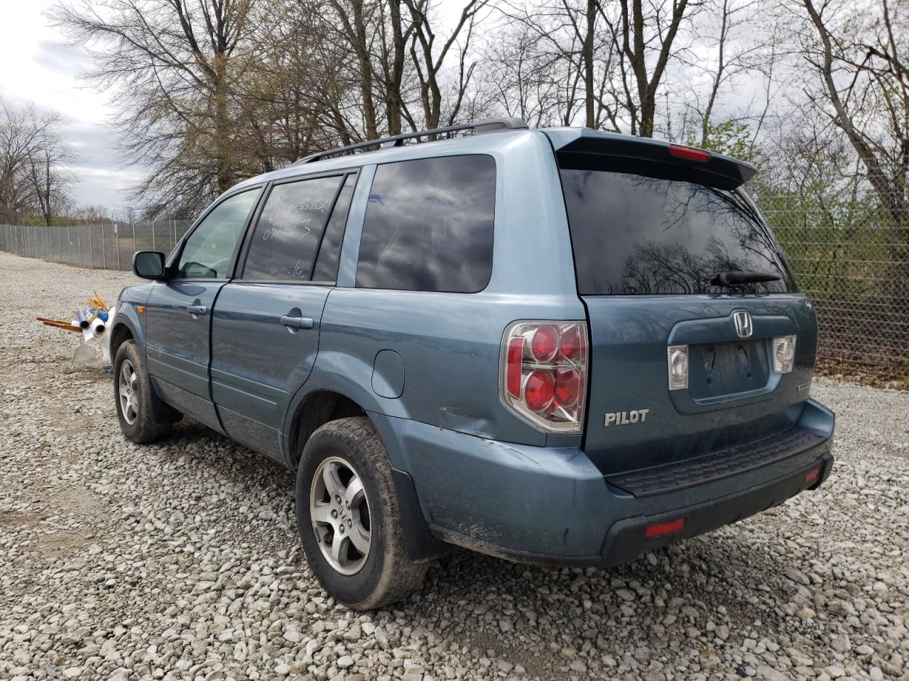 Photo 3 from auction – 2007 HONDA PILOT EXL with VIN 5FNYF18597B032223