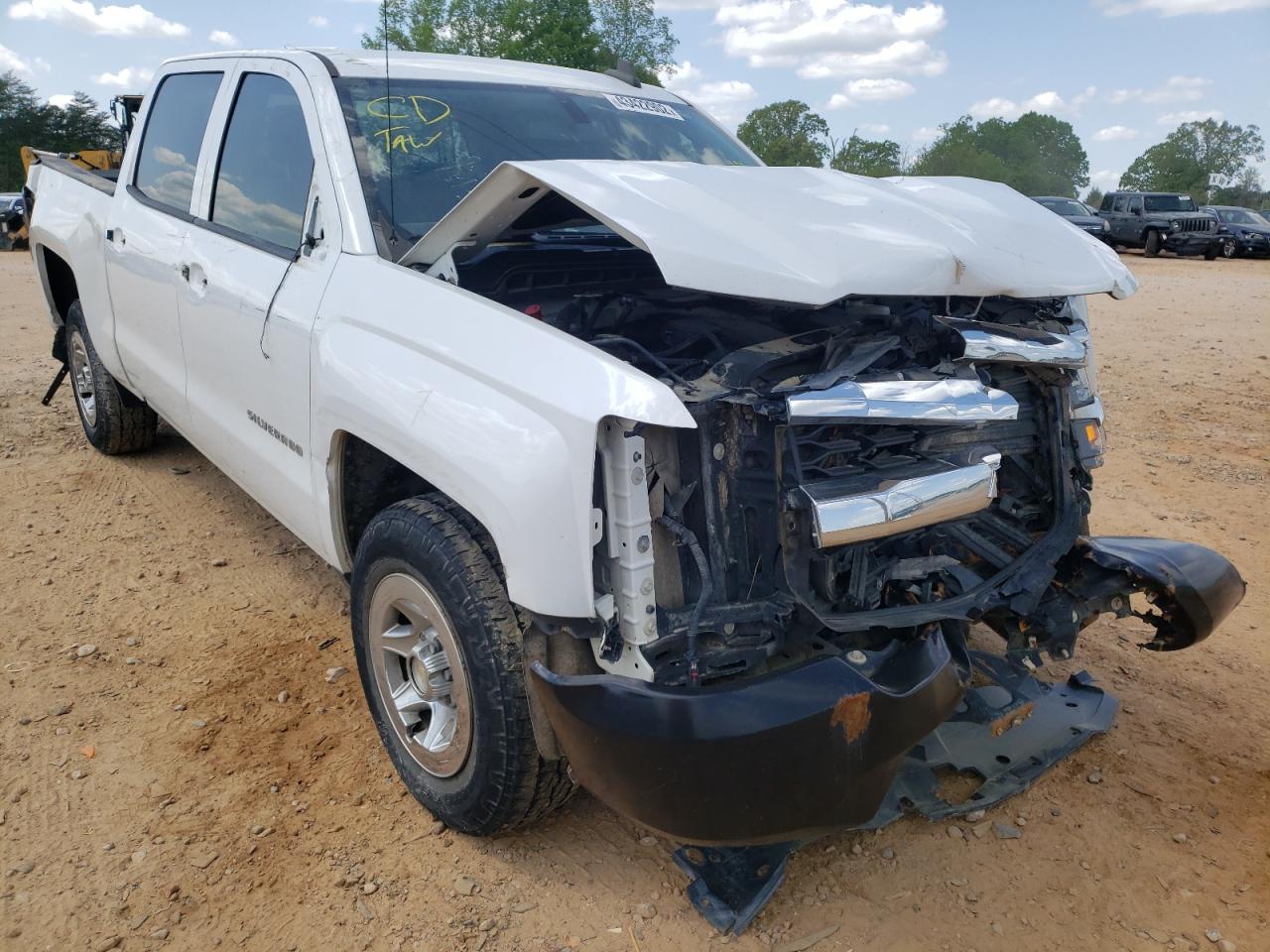 CHEVROLET SILVERADO 2017 with VIN 3GCPCNEC0HG306662 - Photo from auction