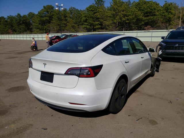 Photo 4 from auction – 2022 TESLA MODEL 3 with VIN 5YJ3E1EA7NF114379