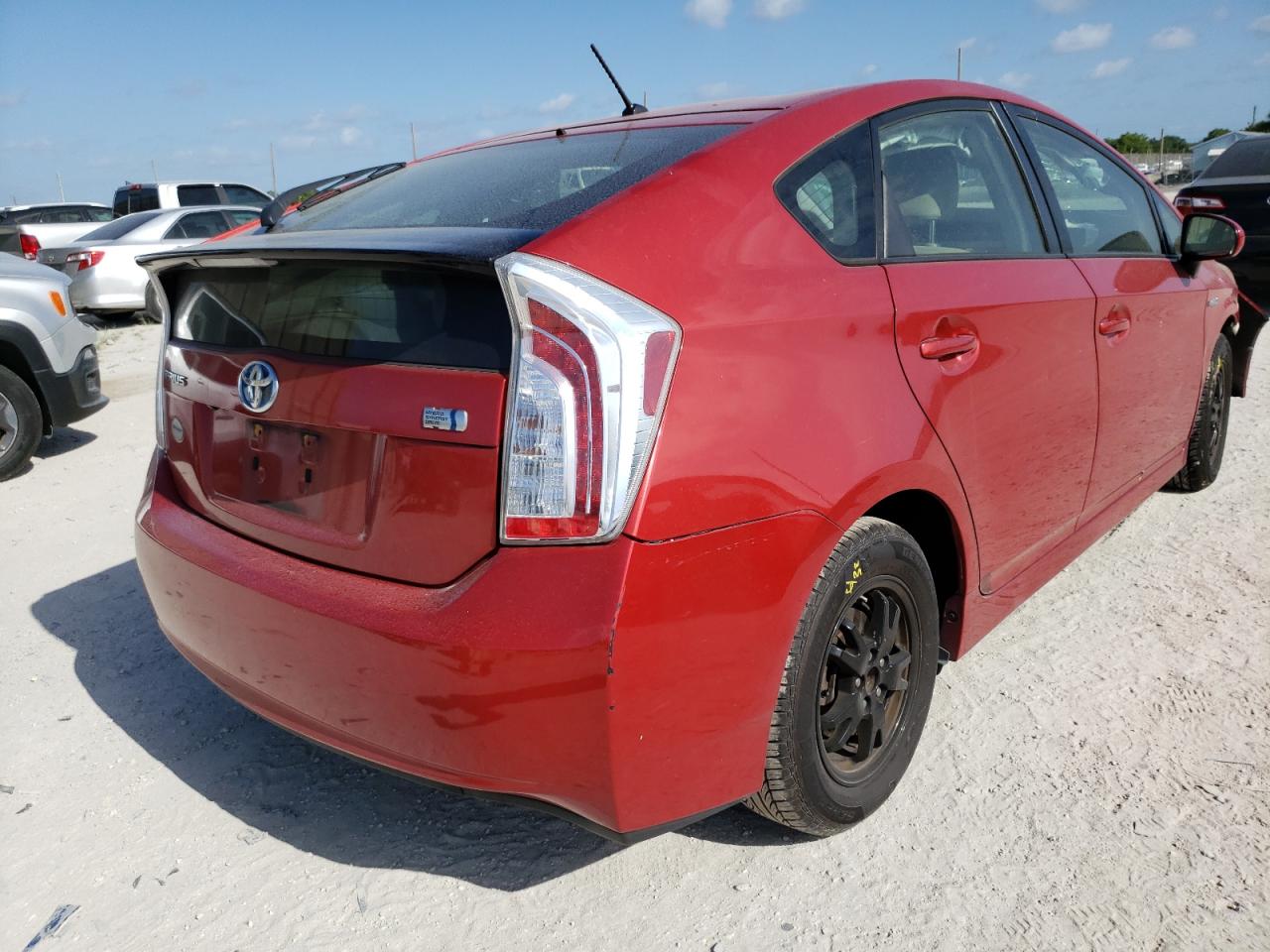 Photo 4 from auction – 2015 TOYOTA PRIUS with VIN JTDKN3DU9F1957626