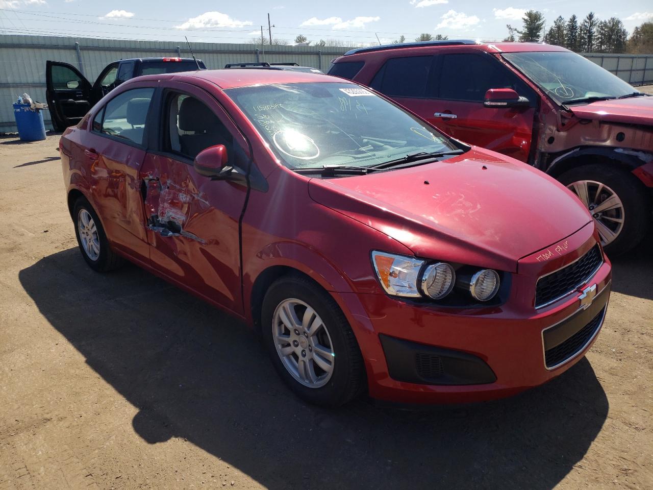CHEVROLET SONIC LS 2012 with VIN 1G1JA5SH0C4172018 - Photo from auction