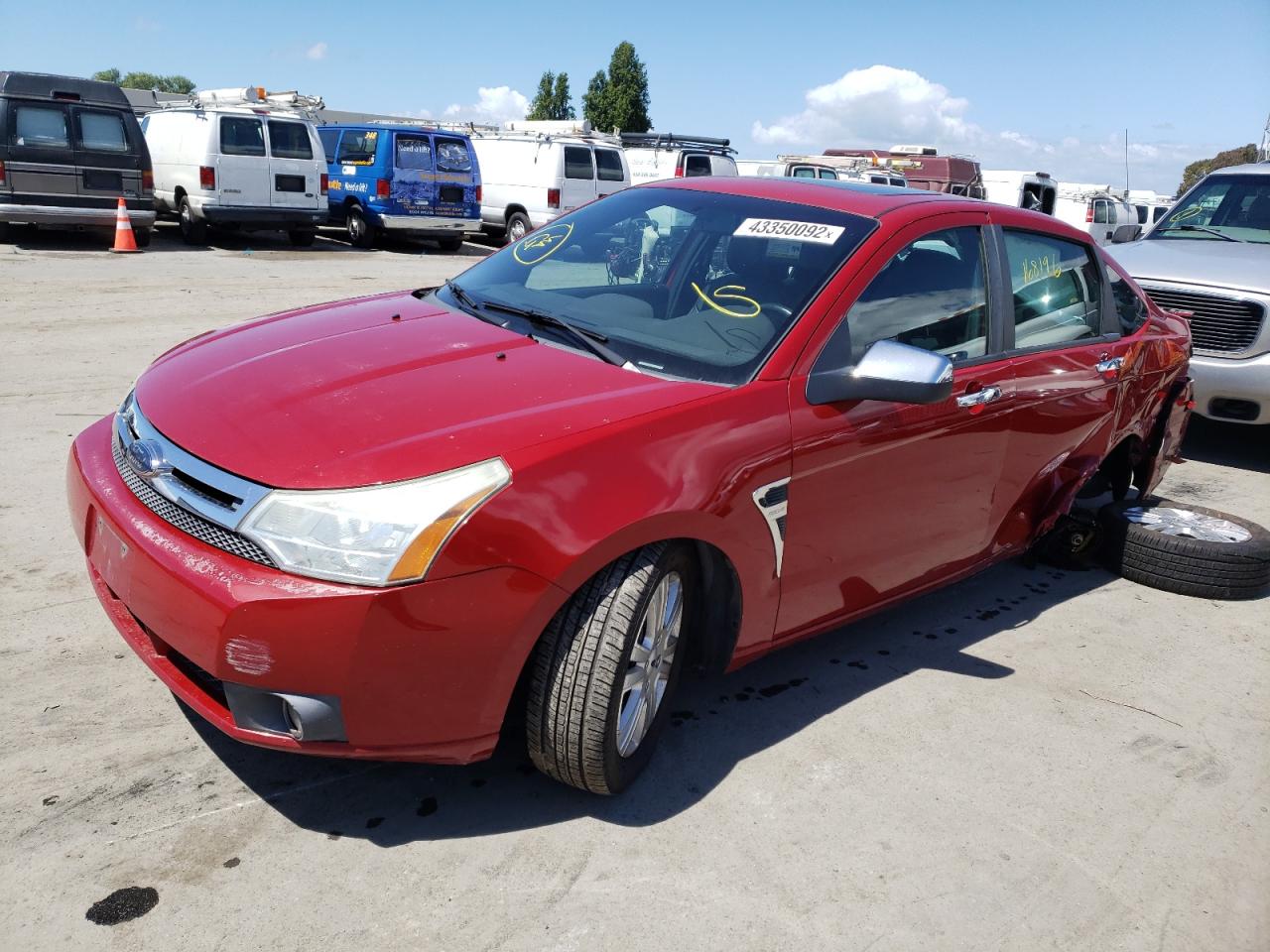 Photo 2 from auction – 2009 FORD FOCUS SEL with VIN 1FAHP37N29W128144