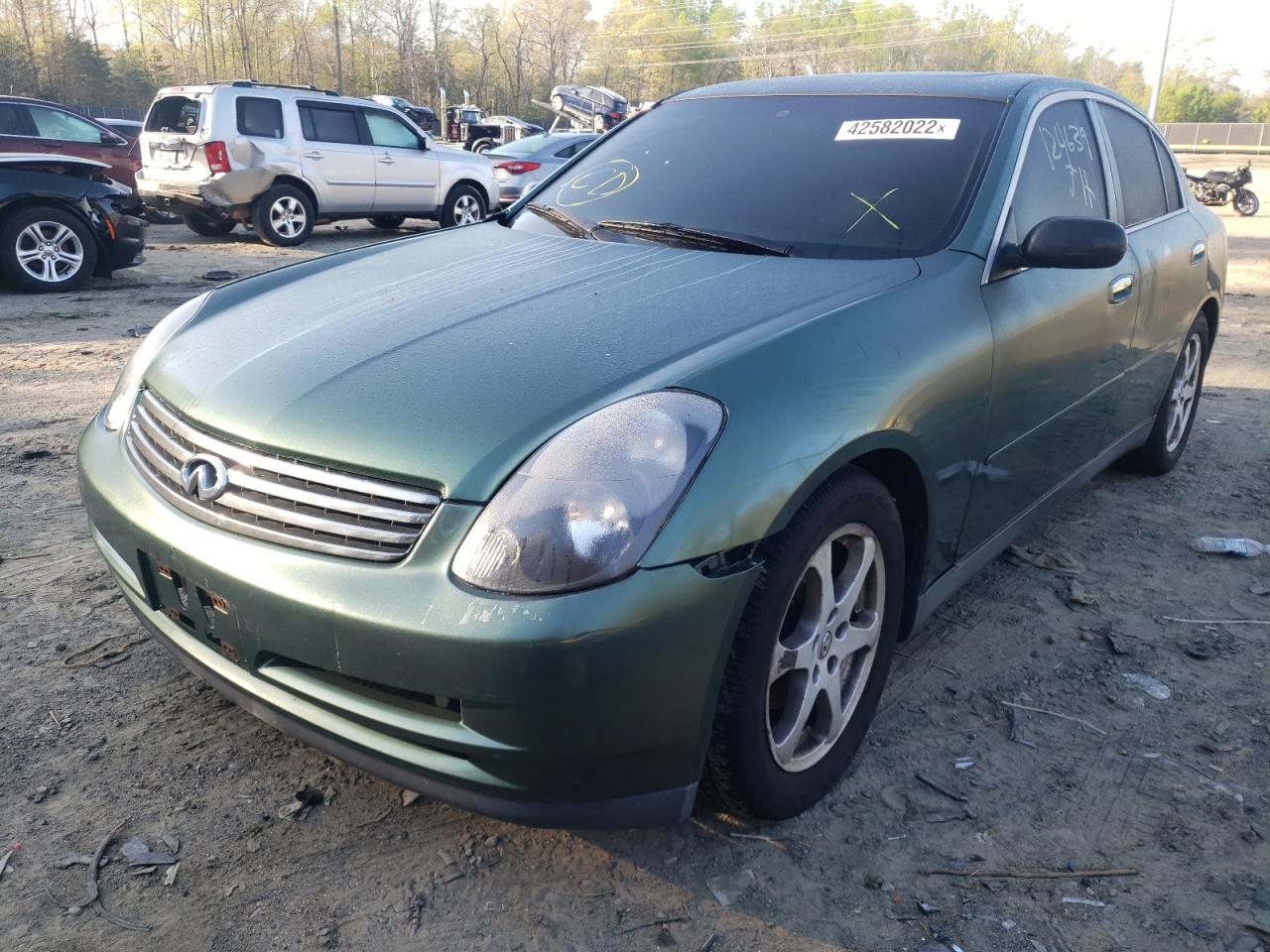 Photo 2 from auction – 2003 INFINITI G35 with VIN JNKCV51E23M007551
