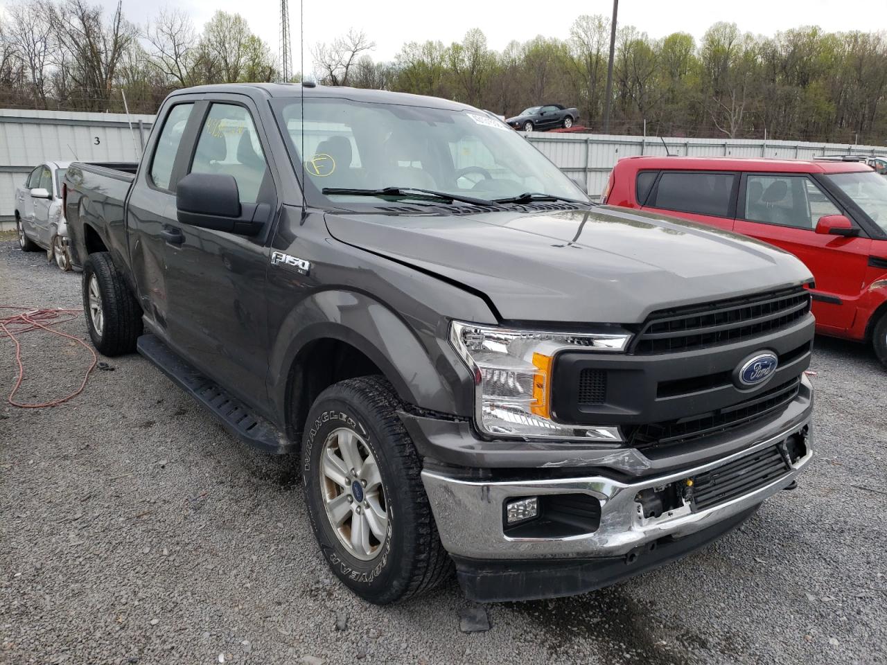 Photo 1 from auction – 2018 FORD F150 SUPER with VIN 1FTEX1EB0JKD49117