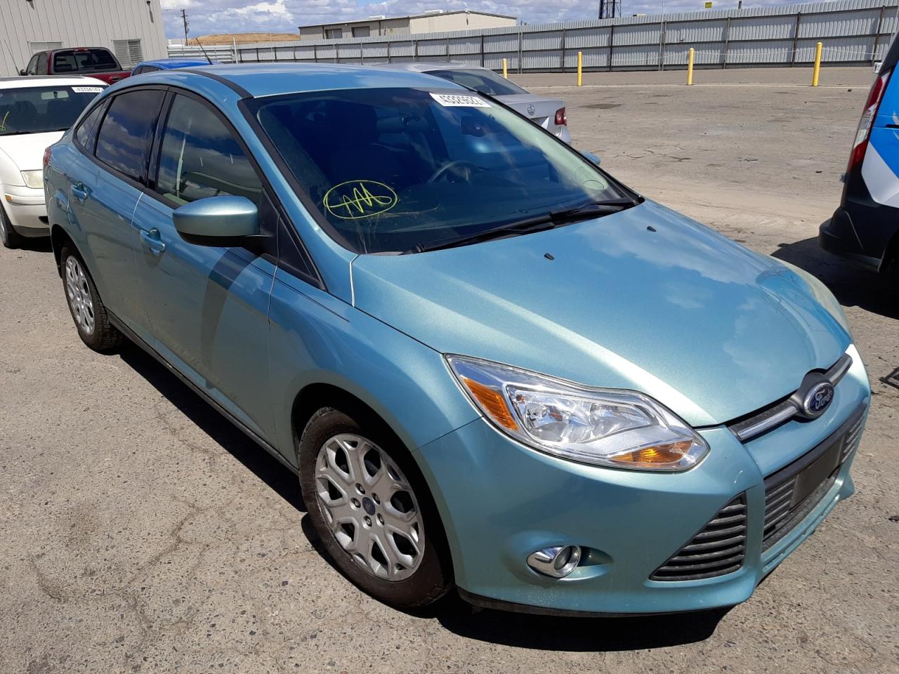 FORD FOCUS SE 2012 with VIN 1FAHP3F25CL409211 - Photo from auction