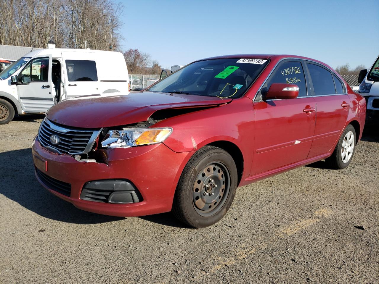Photo 2 from auction – 2010 KIA OPTIMA LX with VIN KNAGG4A82A5409009