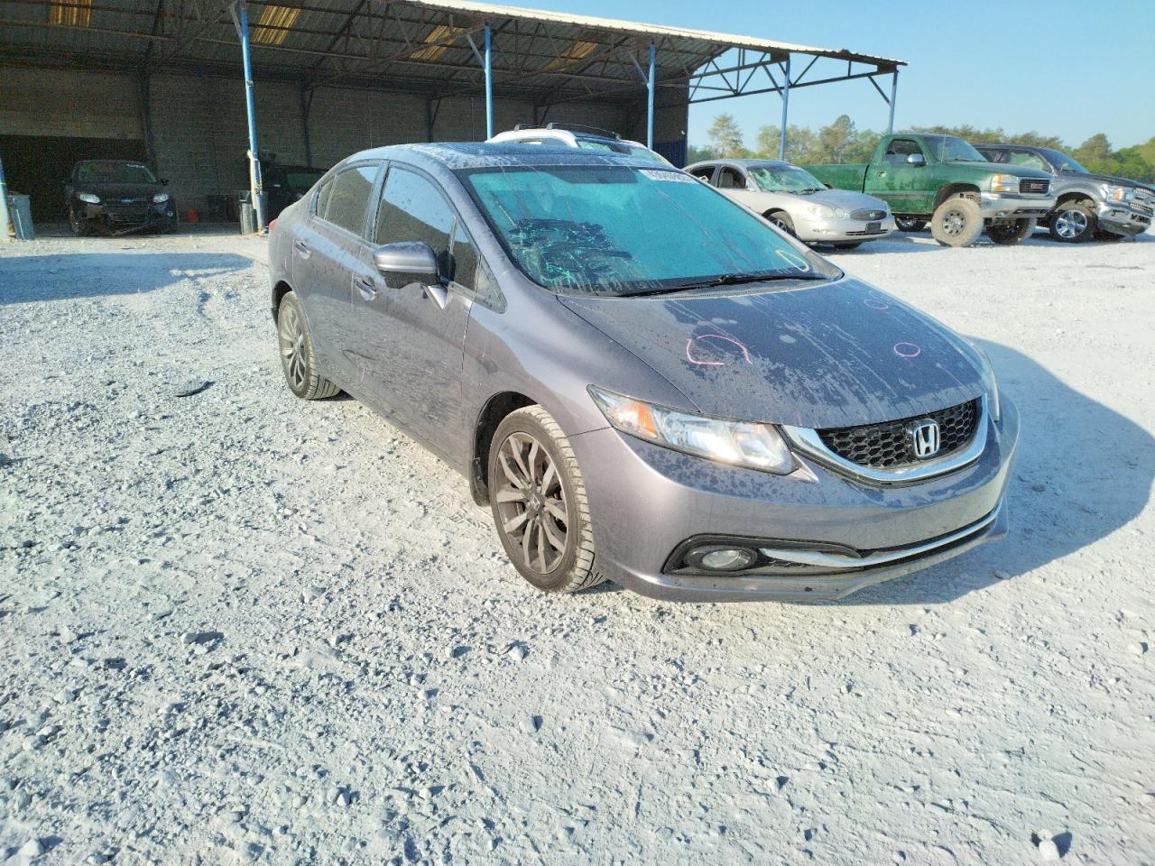 HONDA CIVIC EXL 2015 with VIN 19XFB2F94FE025201 - Photo from auction