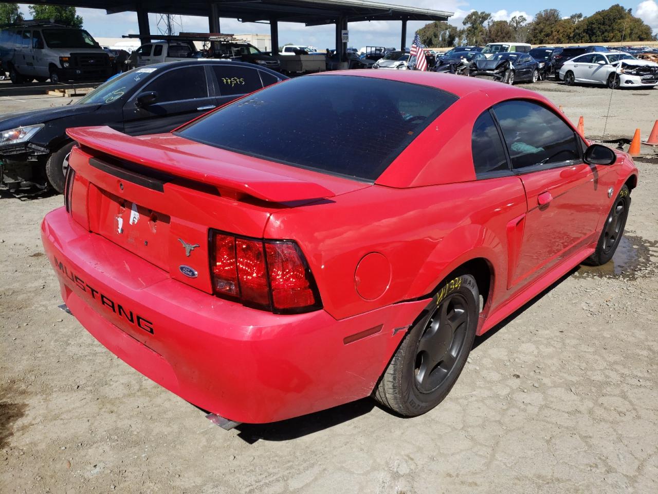 Photo 4 from auction – 2004 FORD MUSTANG with VIN 1FAFP406X4F158548