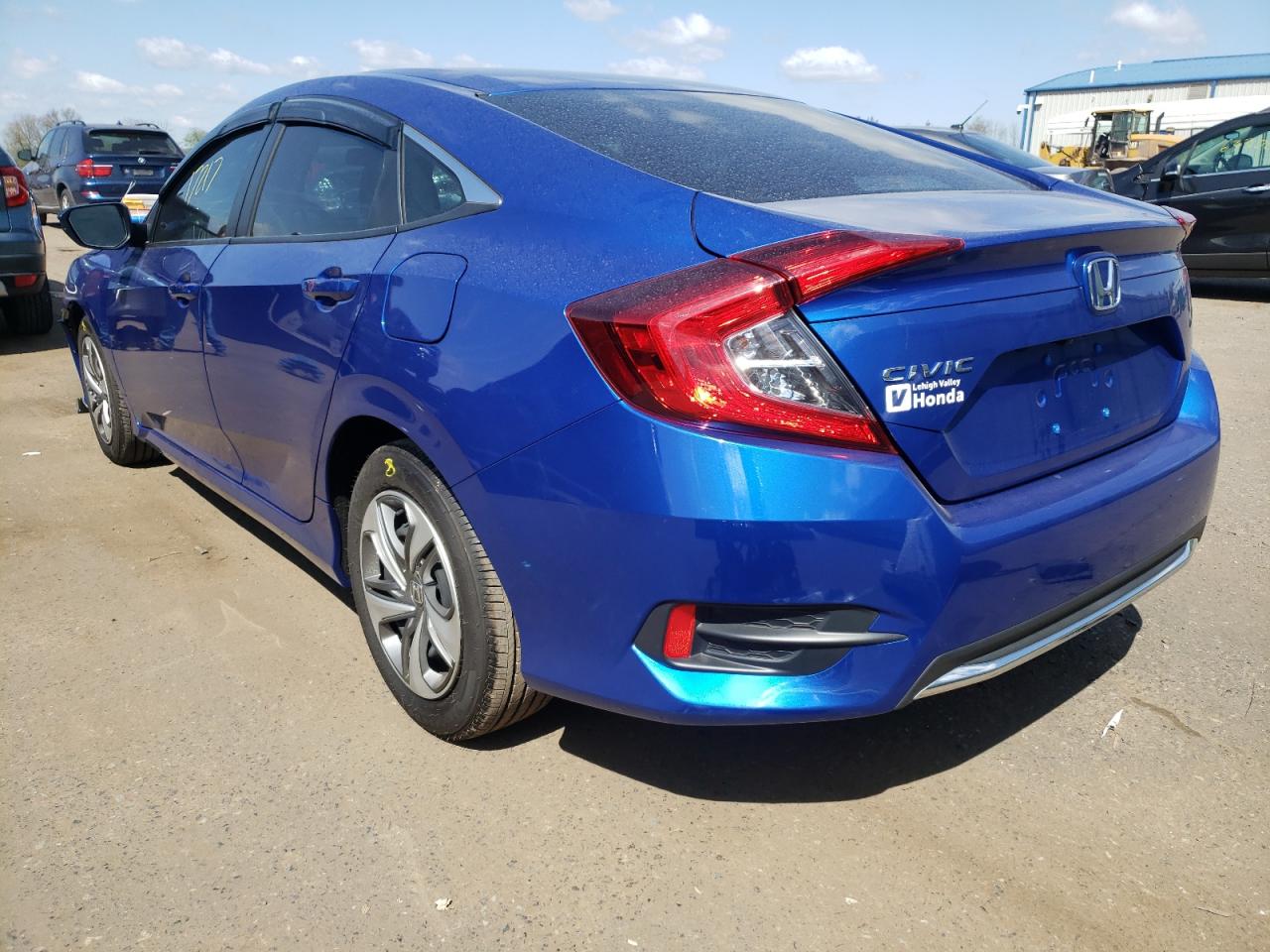 Photo 3 from auction – 2019 HONDA CIVIC LX with VIN 2HGFC2F65KH525063