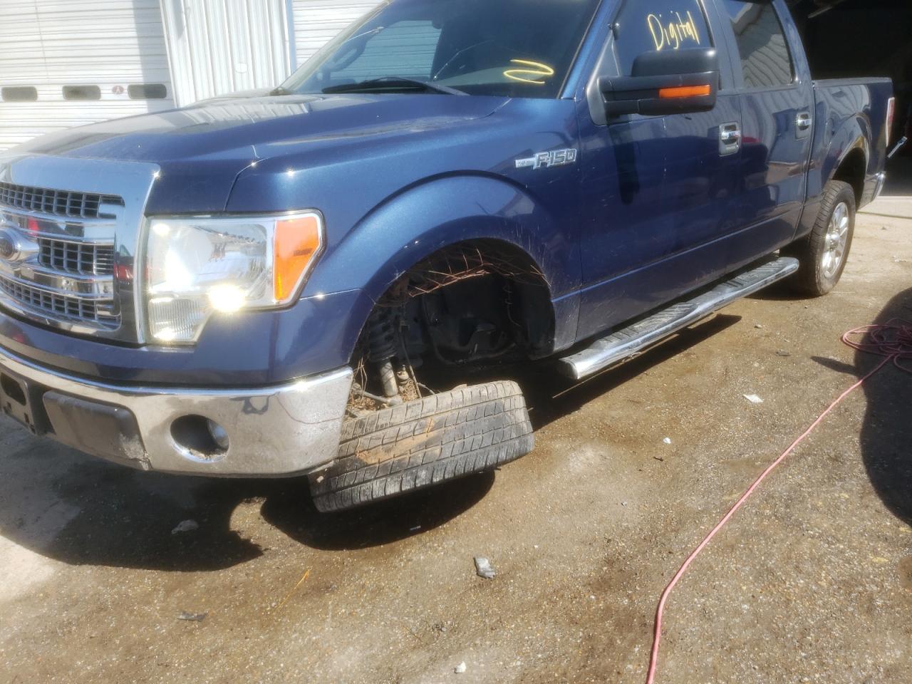 Photo 9 from auction – 2013 FORD F150 SUPER with VIN 1FTFW1CF0DFD30576