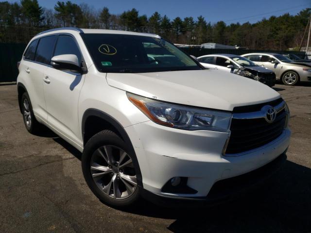 TOYOTA HIGHLANDER 2015 con VIN 5TDJKRFH0FS197063 - Foto de la subasta
