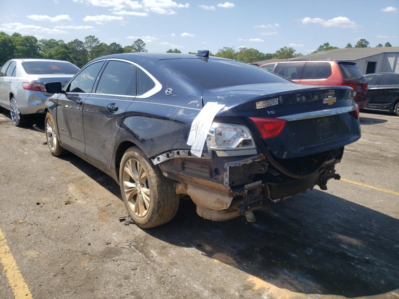 Photo 3 from auction – 2015 CHEVROLET IMPALA LT with VIN 2G1125S30F9147722