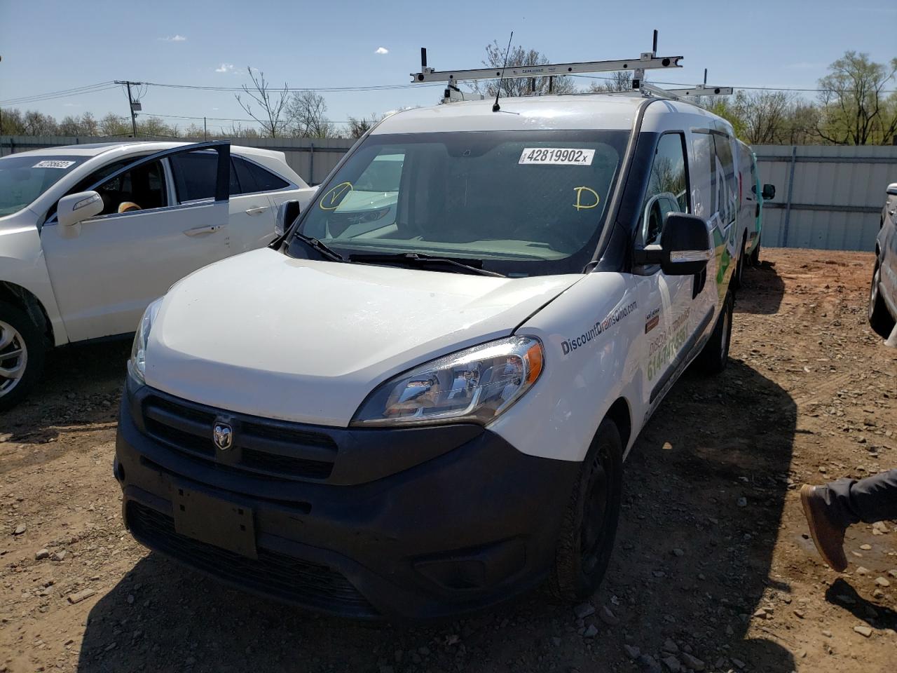 Photo 2 from auction – 2015 RAM PROMASTER with VIN ZFBERFAT3F6A34274