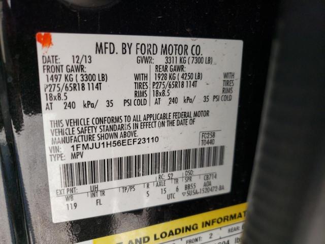 Photo 10 from auction – 2014 FORD EXPEDITION with VIN 1FMJU1H56EEF23110