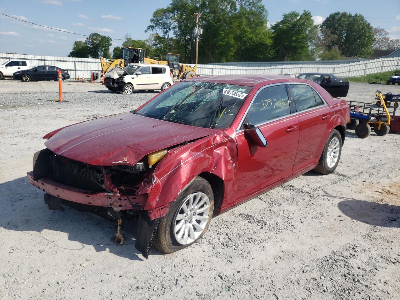 Photo 2 from auction – 2011 CHRYSLER 300 with VIN 2C3CA4CG5BH529912