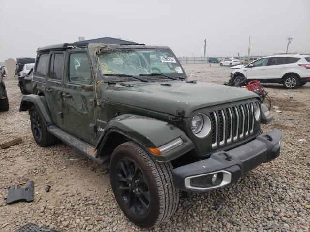 JEEP WRANGLER U 2021 with VIN 1C4JJXP63MW828924 - Photo from auction