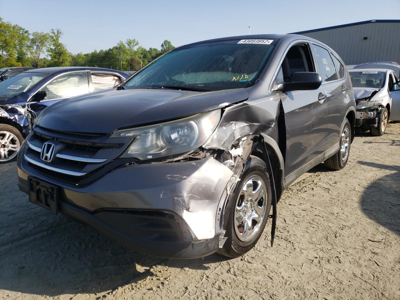 Photo 2 from auction – 2012 HONDA CR-V LX with VIN 2HKRM3H35CH504188