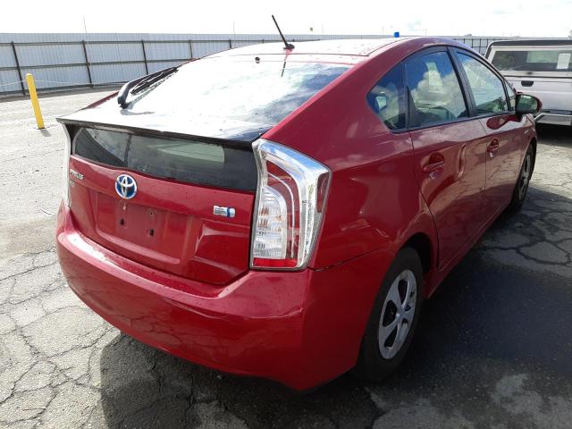 Photo 4 from auction – 2015 TOYOTA PRIUS with VIN JTDKN3DU1F0451164