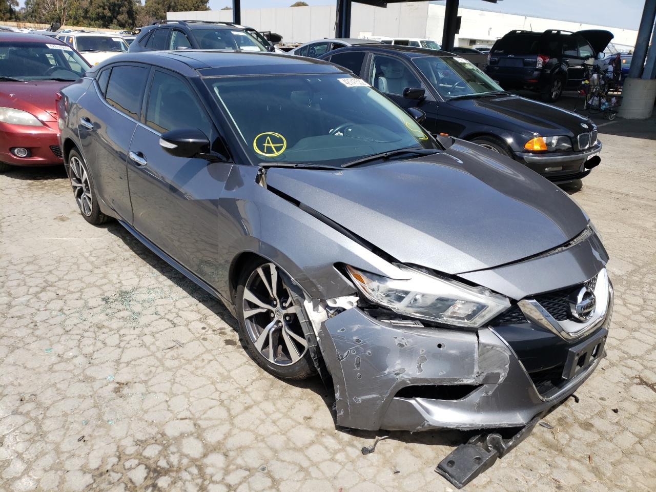 NISSAN MAXIMA 3.5 2017 with VIN 1N4AA6AP7HC371639 - Photo from auction