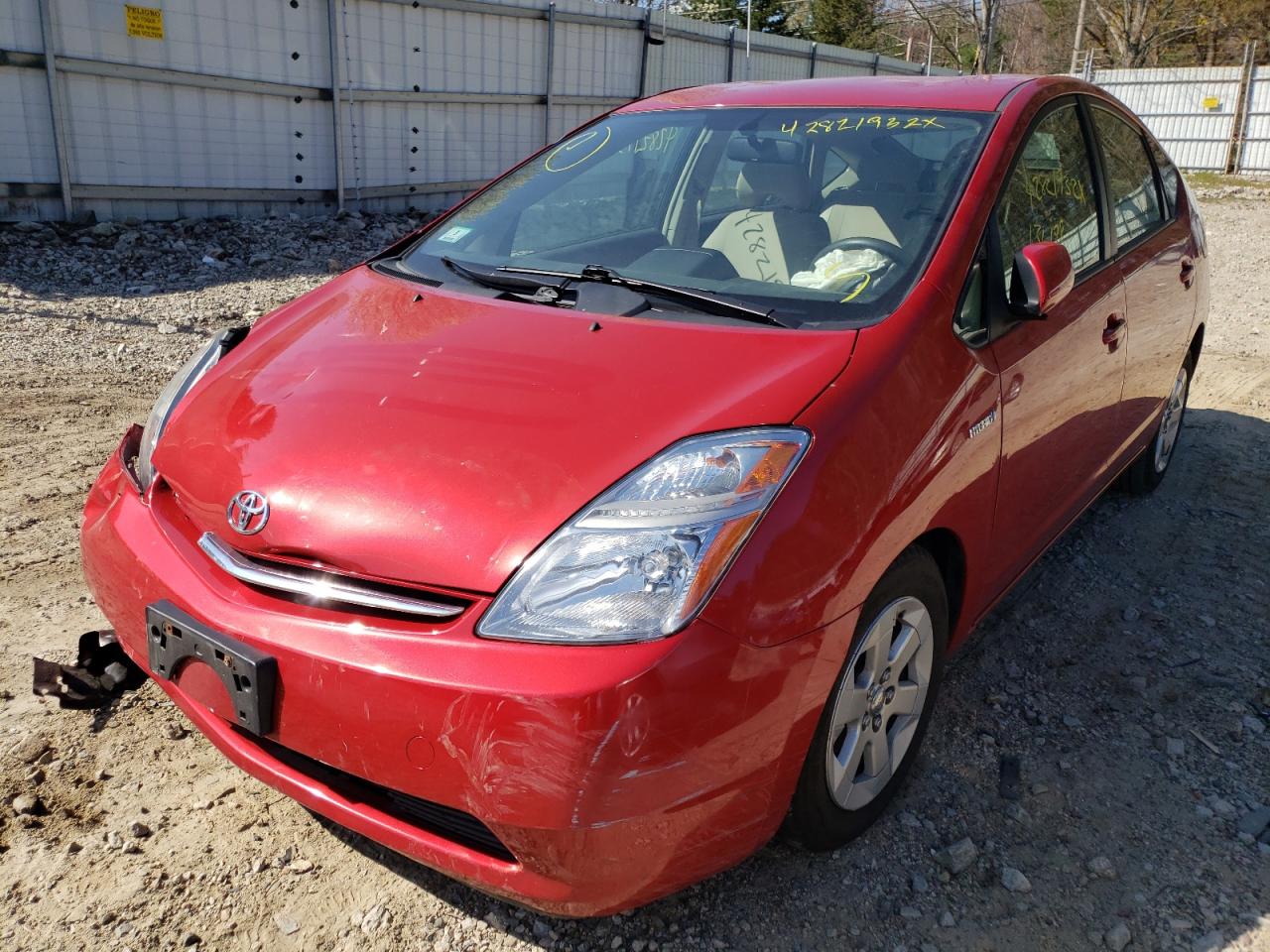 Photo 2 from auction – 2008 TOYOTA PRIUS with VIN JTDKB20U987806536