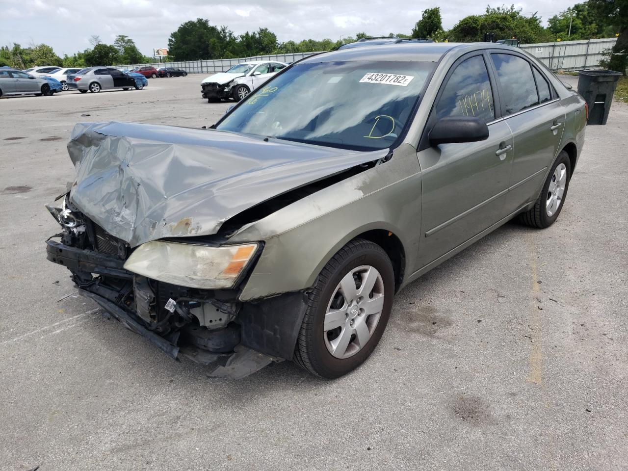 Photo 2 from auction – 2009 HYUNDAI SONATA GLS with VIN 5NPET46C19H504532