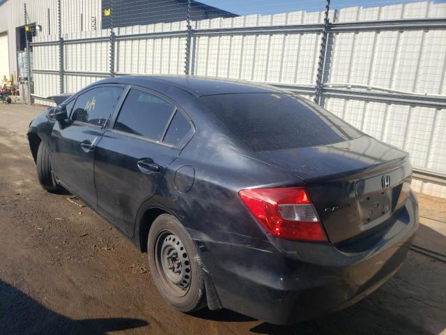 Photo 3 from auction – 2012 HONDA CIVIC LX with VIN JHMFB2F50CS000414