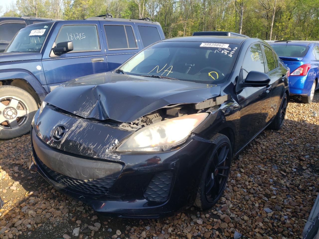 Photo 2 from auction – 2012 MAZDA 3 I with VIN JM1BL1UF0C1589991