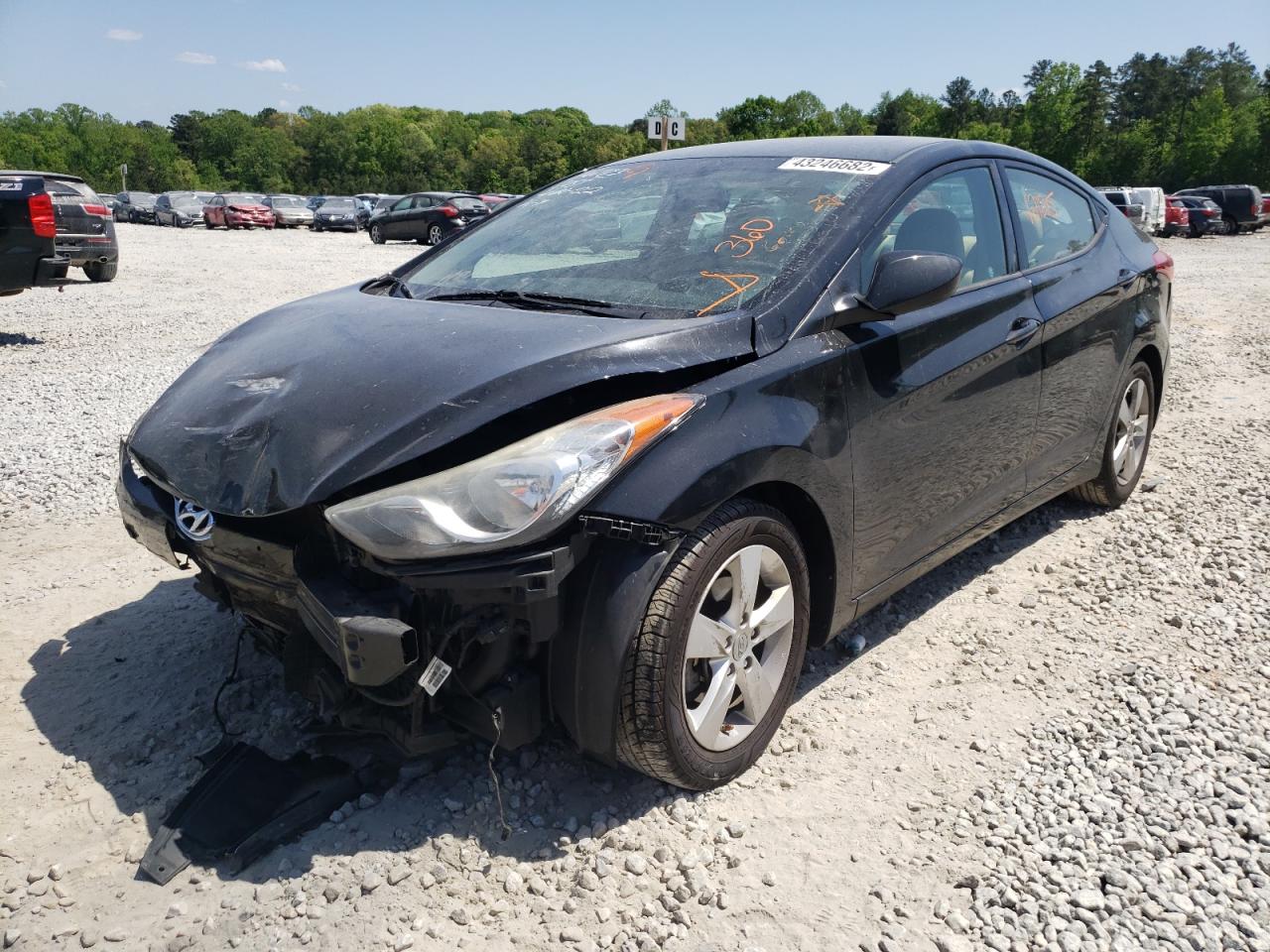 Photo 2 from auction – 2013 HYUNDAI ELANTRA GL with VIN 5NPDH4AEXDH336503