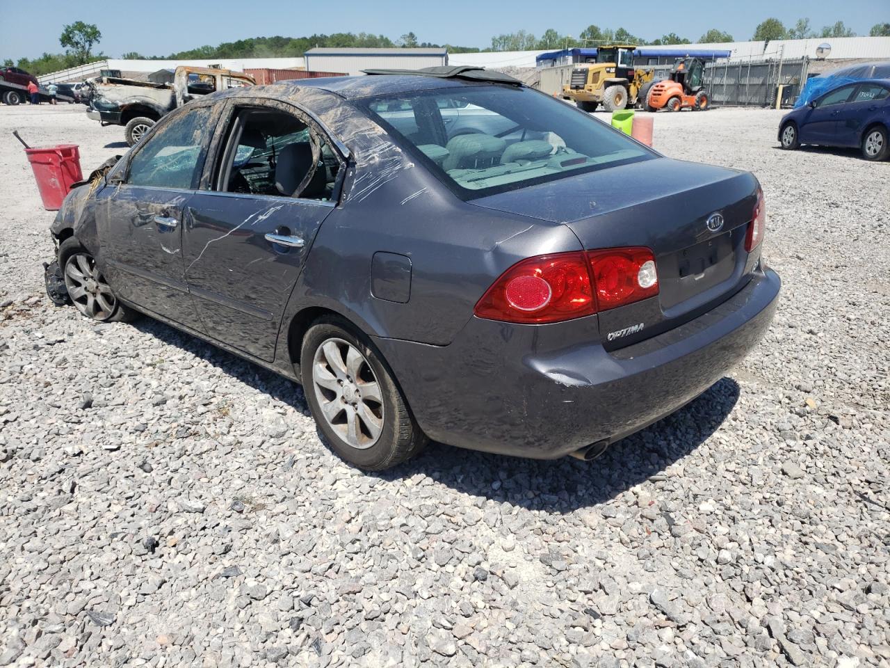 Photo 3 from auction – 2006 KIA OPTIMA LX with VIN KNAGE124X65021226