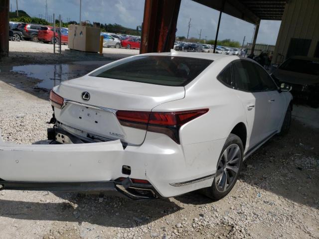 Photo 4 from auction – 2021 LEXUS LS 500 BAS with VIN JTHD51FF1M5014758