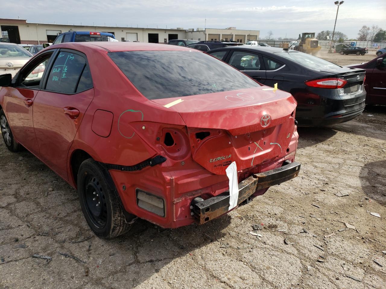 Photo 9 from auction – 2014 TOYOTA COROLLA L with VIN 5YFBURHEXEP096704