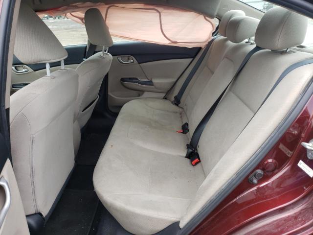 Photo 6 from auction – 2013 HONDA CIVIC LX with VIN 19XFB2F51DE286795