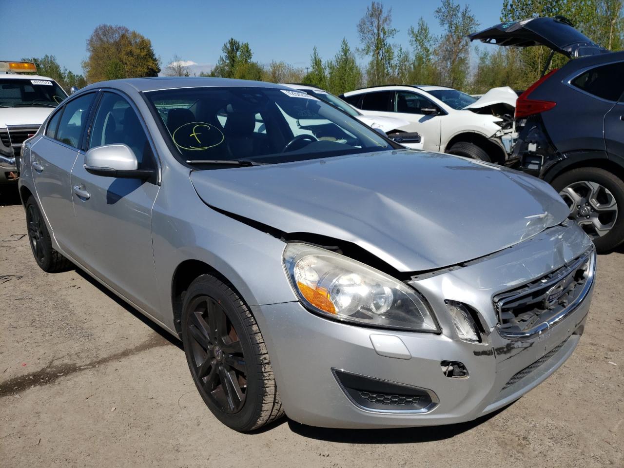 VOLVO S60 T5 2012 with VIN YV1622FS6C2044631 - Photo from auction