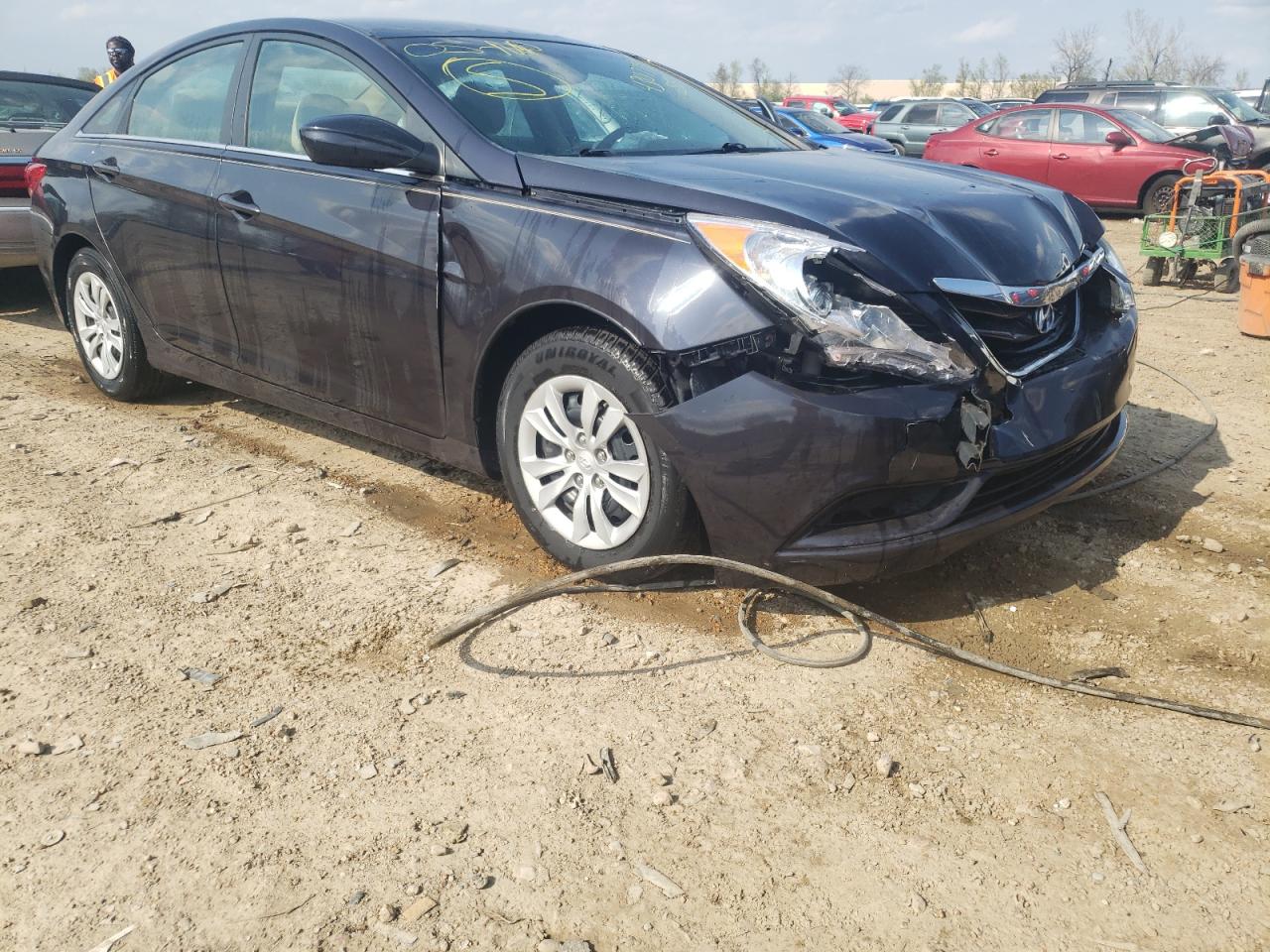 HYUNDAI SONATA GLS 2011 with VIN 5NPEB4AC5BH179528 - Photo from auction