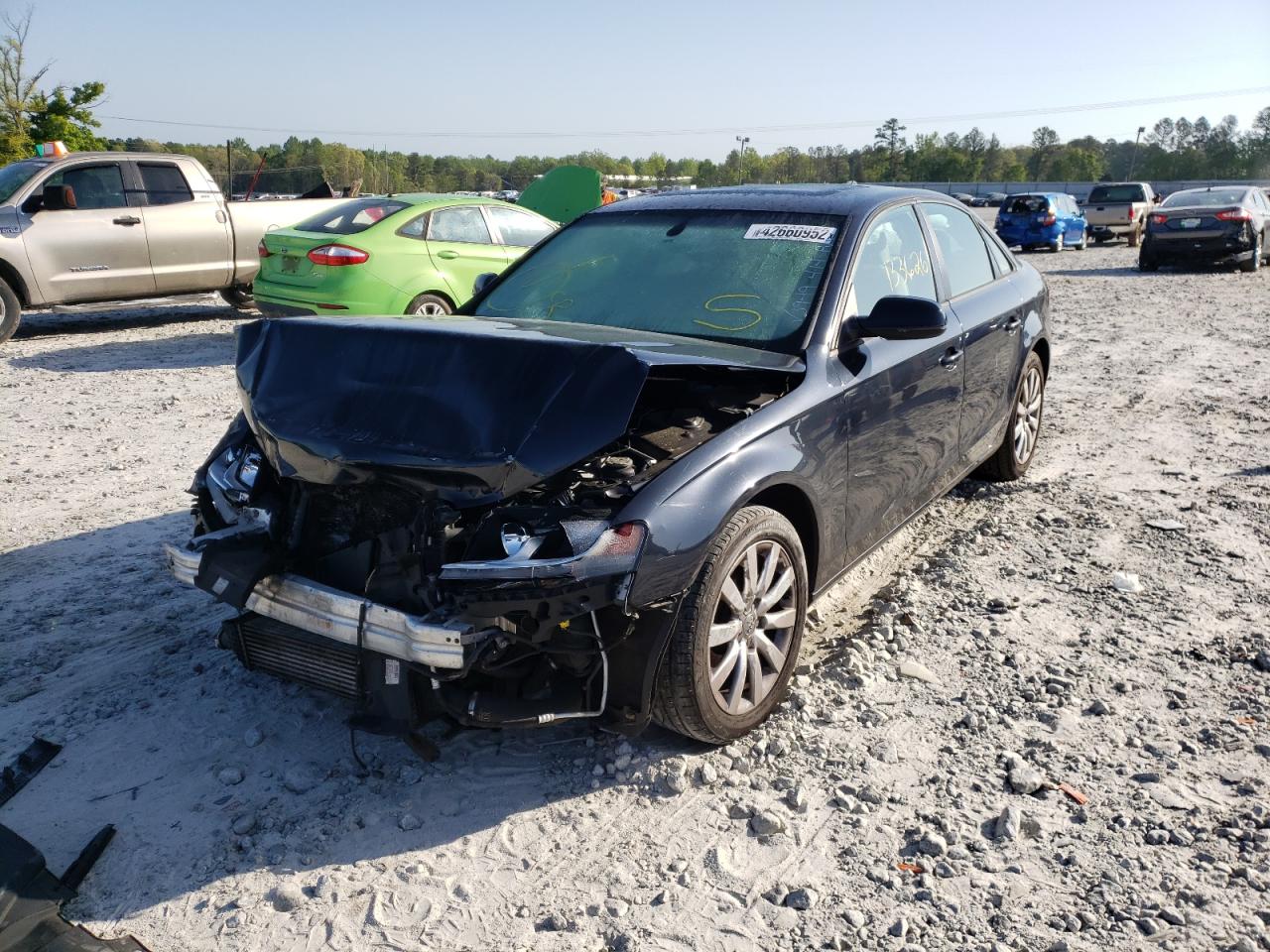Photo 2 from auction – 2012 AUDI A4 PREMIUM with VIN WAUAFAFL4CN003949