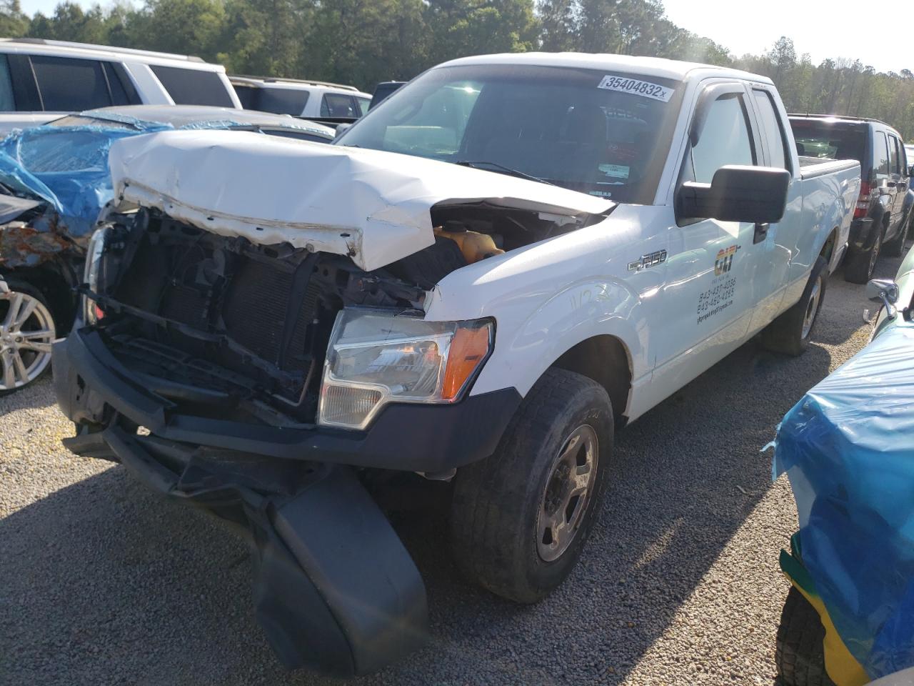 Photo 2 from auction – 2013 FORD F150 SUPER with VIN 1FTEX1CM8DFD52350