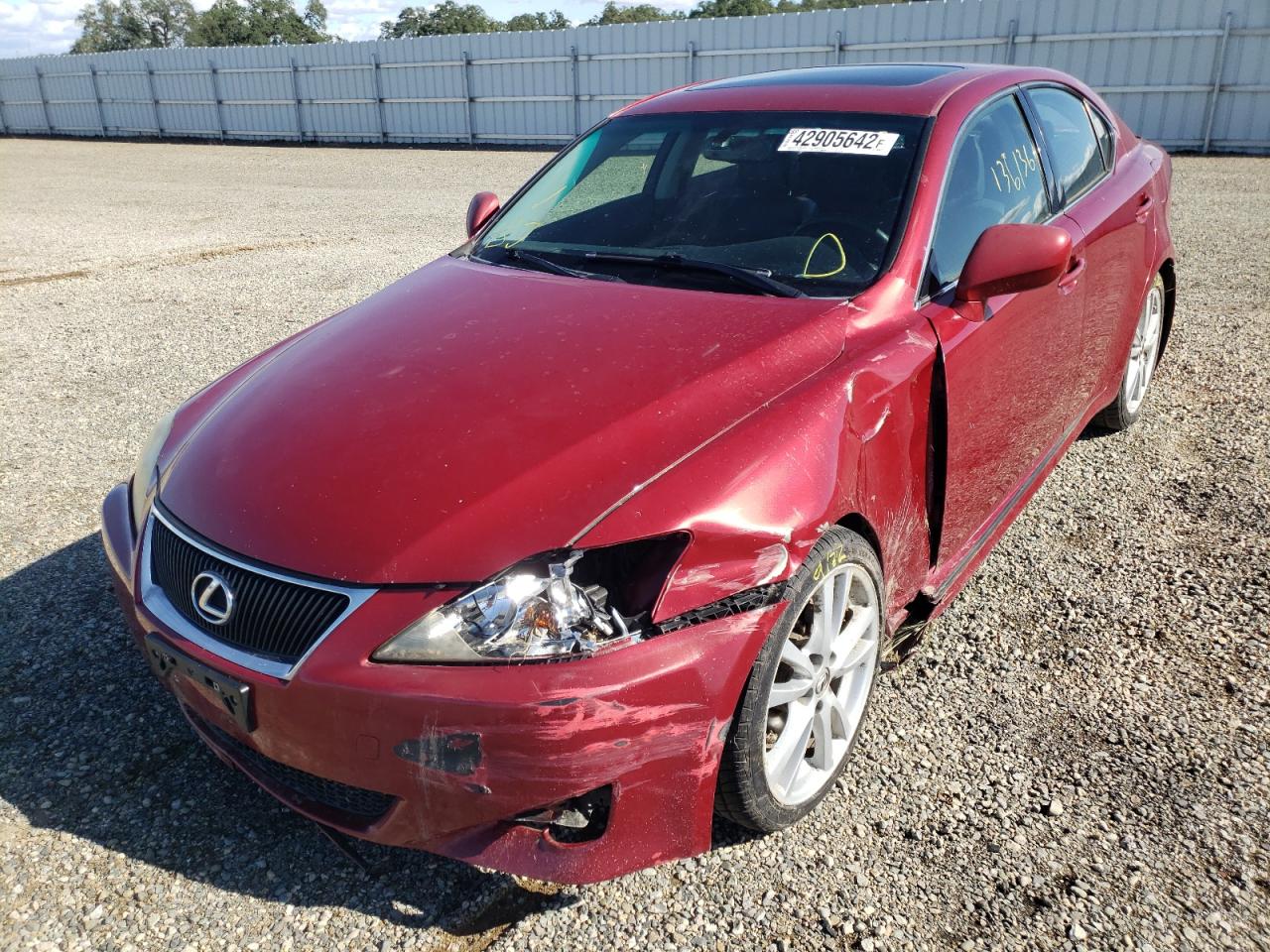 Photo 2 from auction – 2006 LEXUS IS 250 with VIN JTHBK262462016740