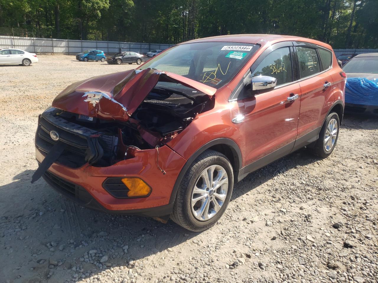 Photo 2 from auction – 2019 FORD ESCAPE S with VIN 1FMCU0F72KUB74813