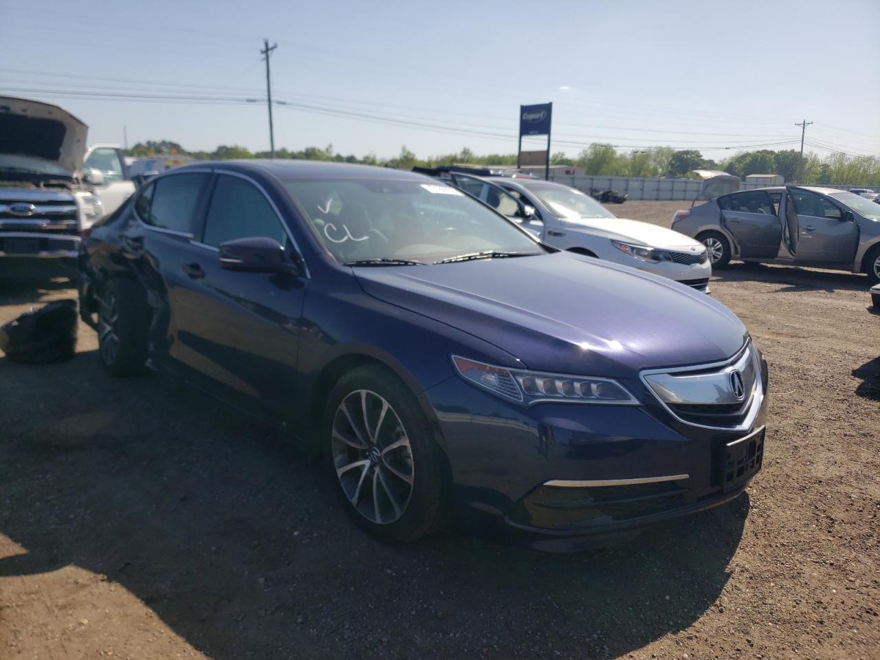 ACURA TLX TECH 2015 with VIN 19UUB2F5XFA017676 - Photo from auction