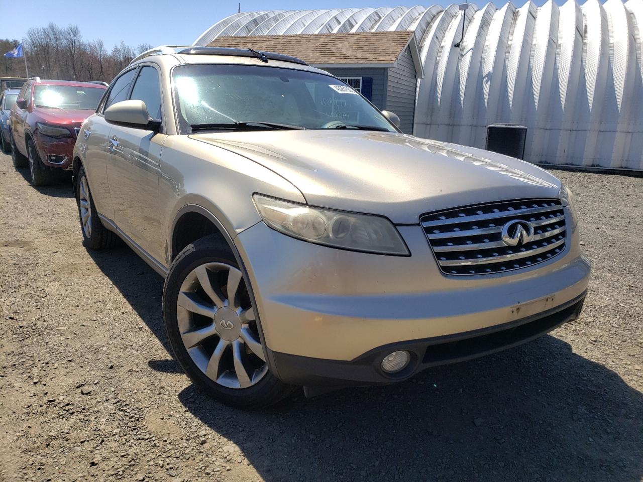 INFINITI FX35 2004 with VIN JNRAS08W14X220204 - Photo from auction
