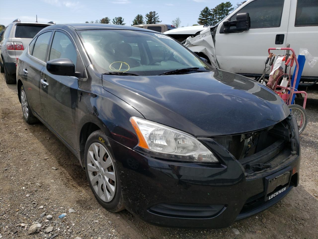 Photo 1 from auction – 2014 NISSAN SENTRA S with VIN 3N1AB7AP1EY309883